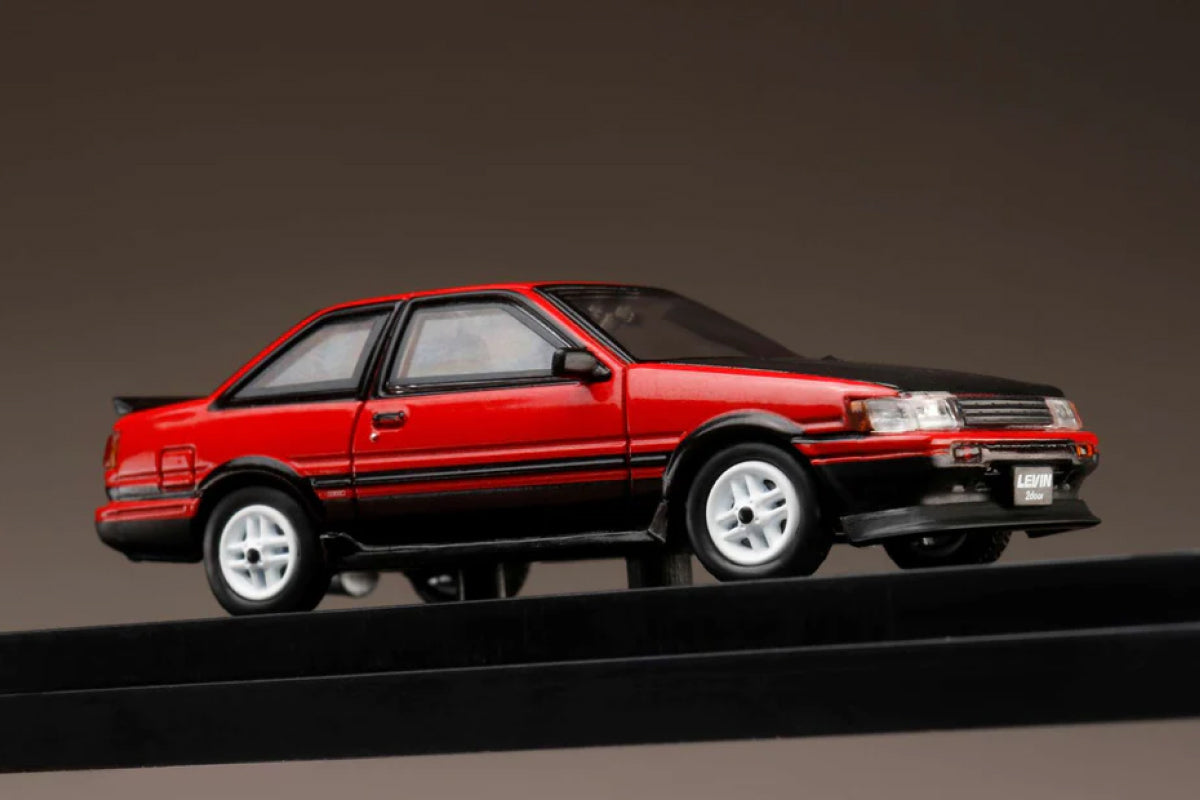 Toyota Corolla Levin AE86 2 Door Tom's Igeta Wheel (Red & Black)