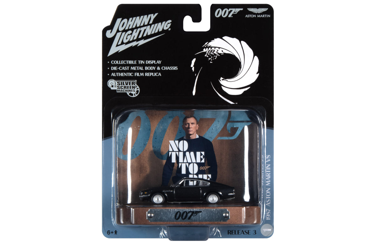 1987 Aston Martin V8 / No Time To Die (James Bond) with Tin