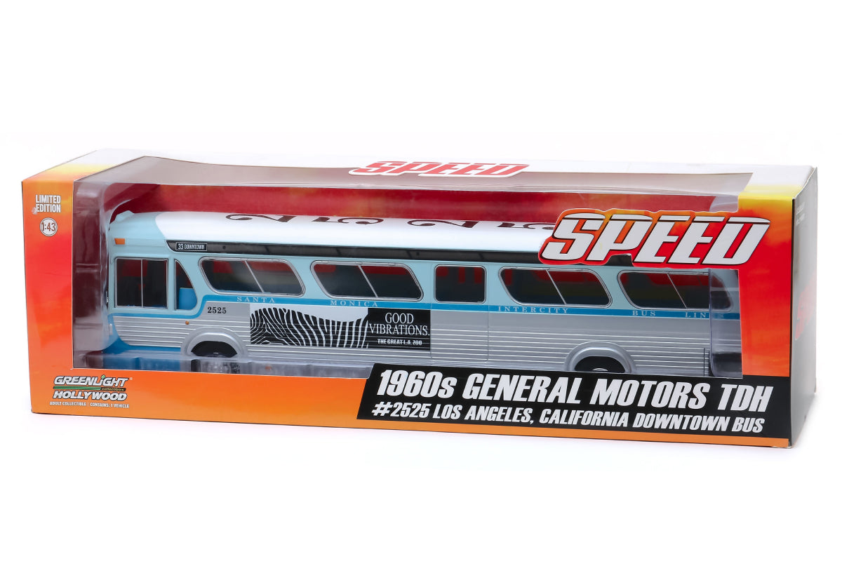 1:43 - Speed / 1960s General Motors TDH #2525 Los Angeles, California Downtown Bus