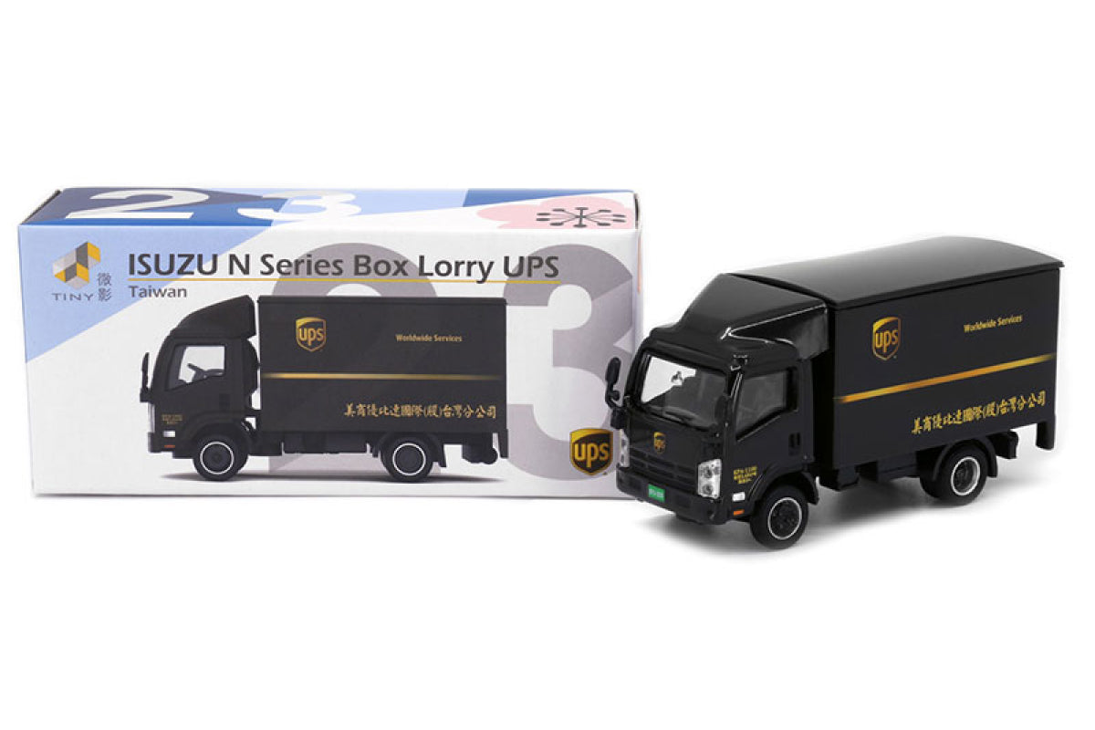 1:76 #023 - Isuzu N Series Box Lorry (UPS)