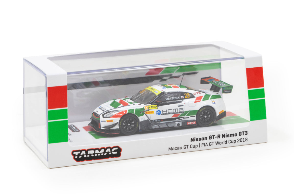 Nissan GT-R Nismo GT3 Macau GT Cup FIA GT World Cup 2018 #23 with Oil Can