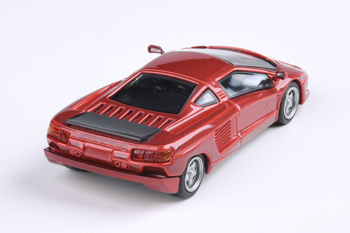 1991 Cizeta V16T with lights down (Rosso Diablo)