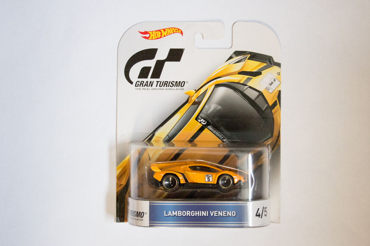 Hot Wheels Retro Entertainment 2016 Mix 3 / Gran Turismo - Lamborghini Veneno