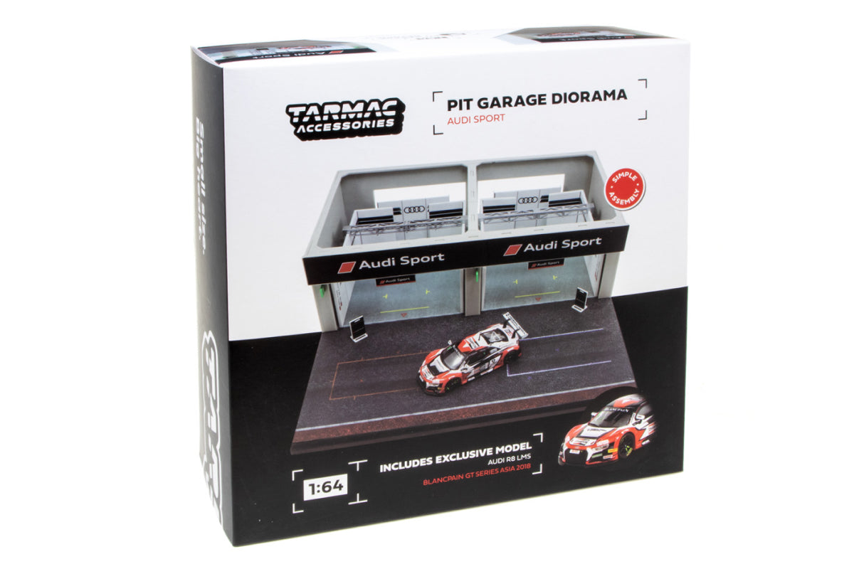 Tarmac Works - 1/64 Audi Sport Pit Garage Diorama