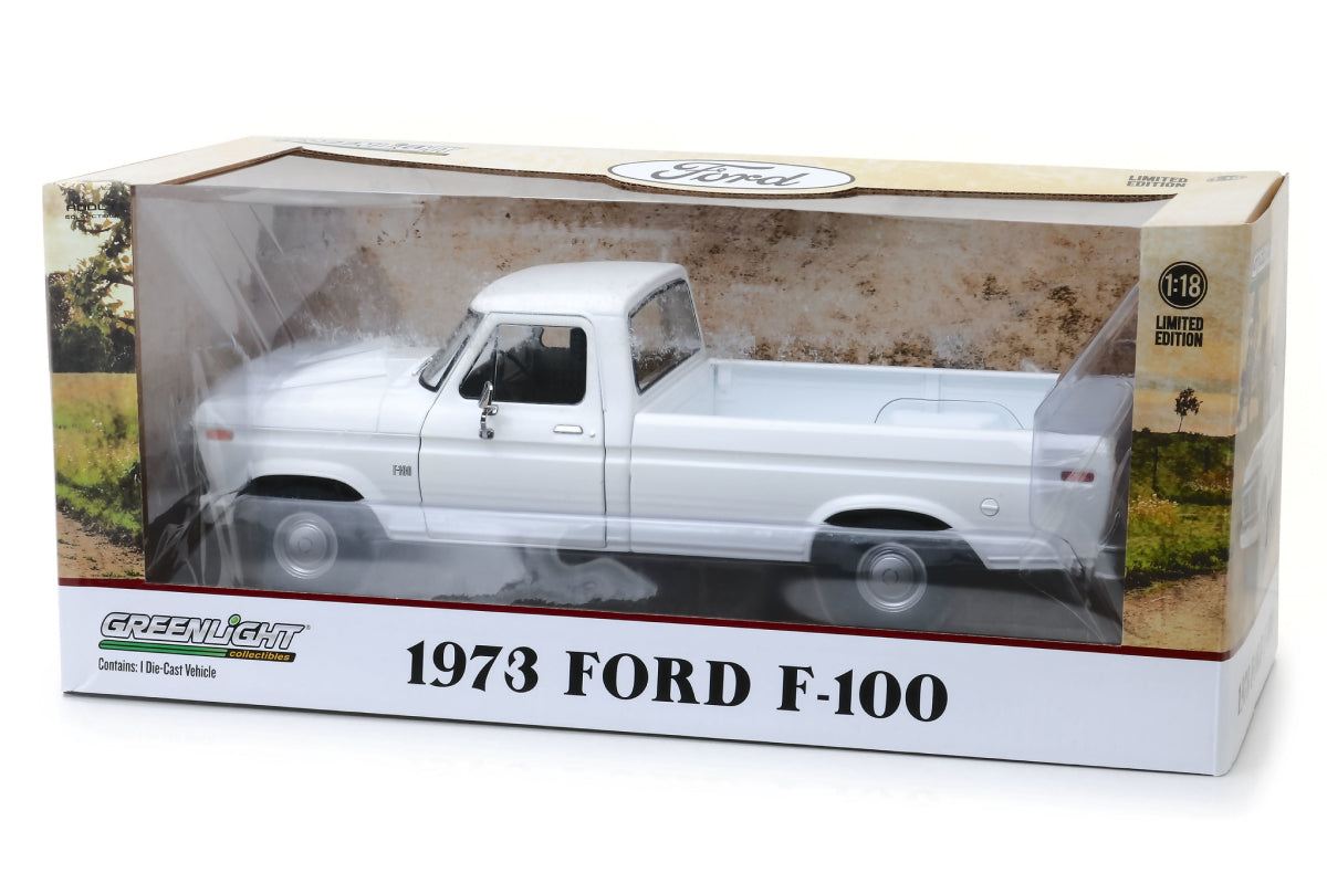 1:18 - Uncle Jesse's 1973 Ford F-100 (White) / Dukes of Hazzard