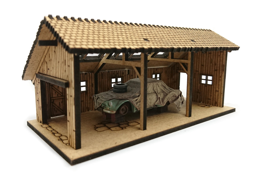 1:64 Diorama Kit - Barn Find