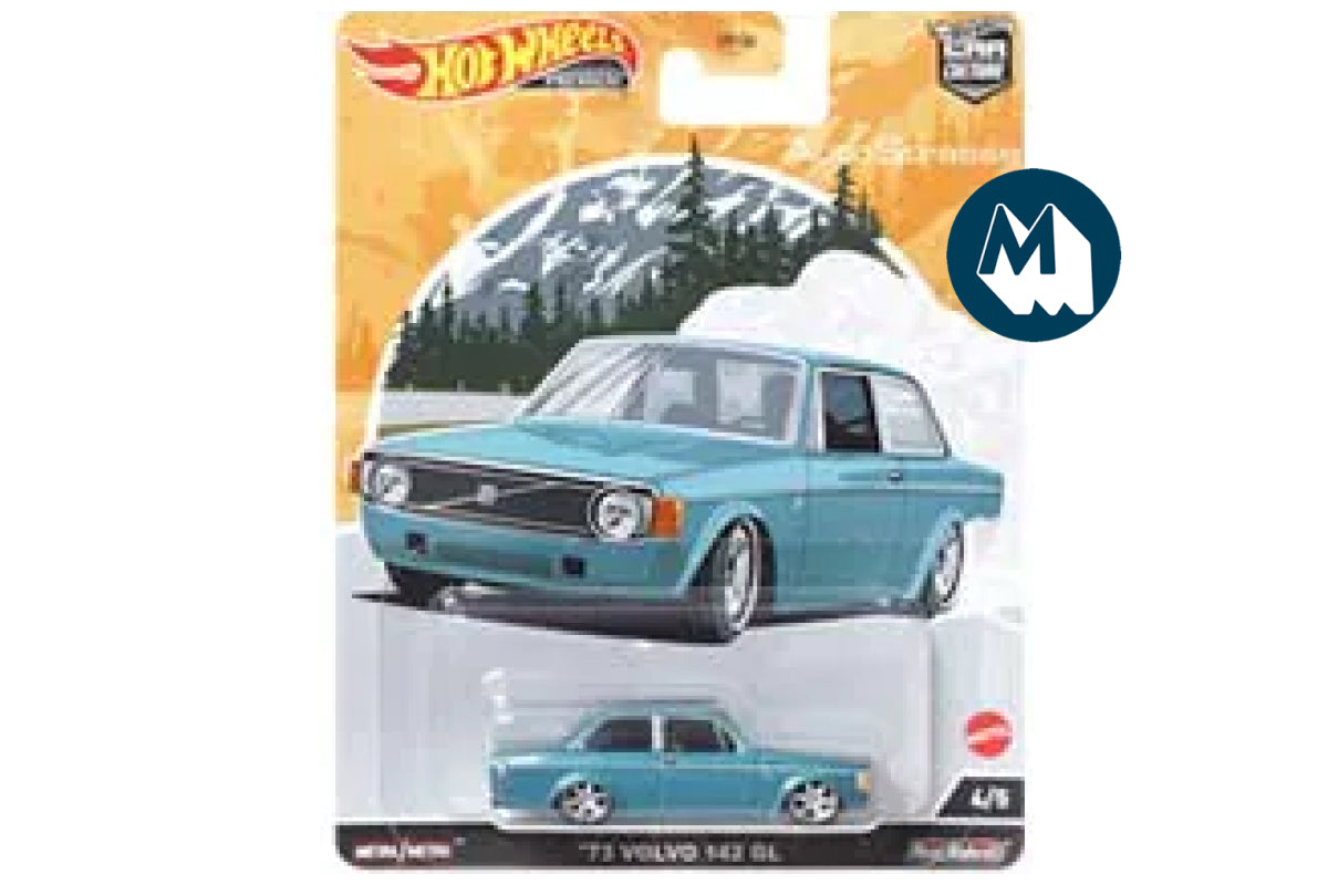 Hot Wheels Car Culture 2022 Mix 6 AutoStrasse / #4 - '73 Volvo 142 GL
