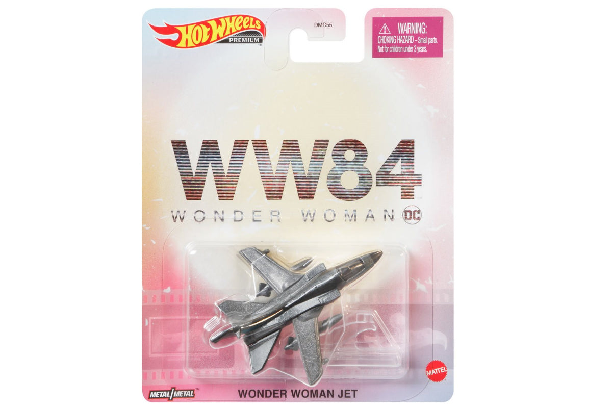 Hot Wheels Retro Entertainment 2022 Mix 6 / Wonder Woman Jet - Wonder Woman 1984