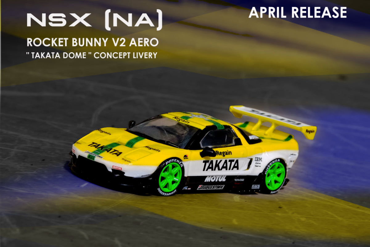 Honda NSX (NA1) "Rocket Bunny" V2 Aero "Takata Dome" Concept Livery
