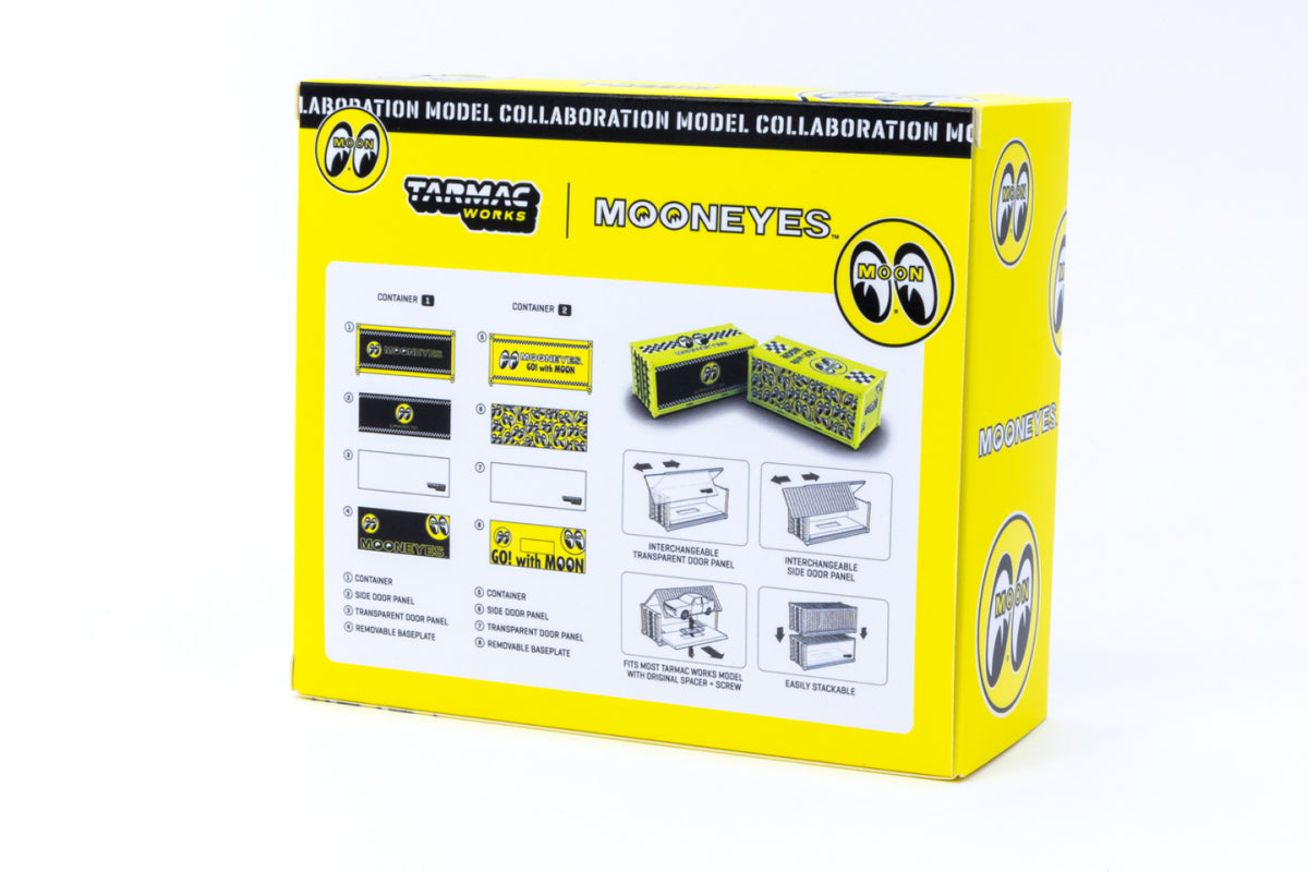 Tarmac Works - 1/64 Containers Set (Mooneyes)