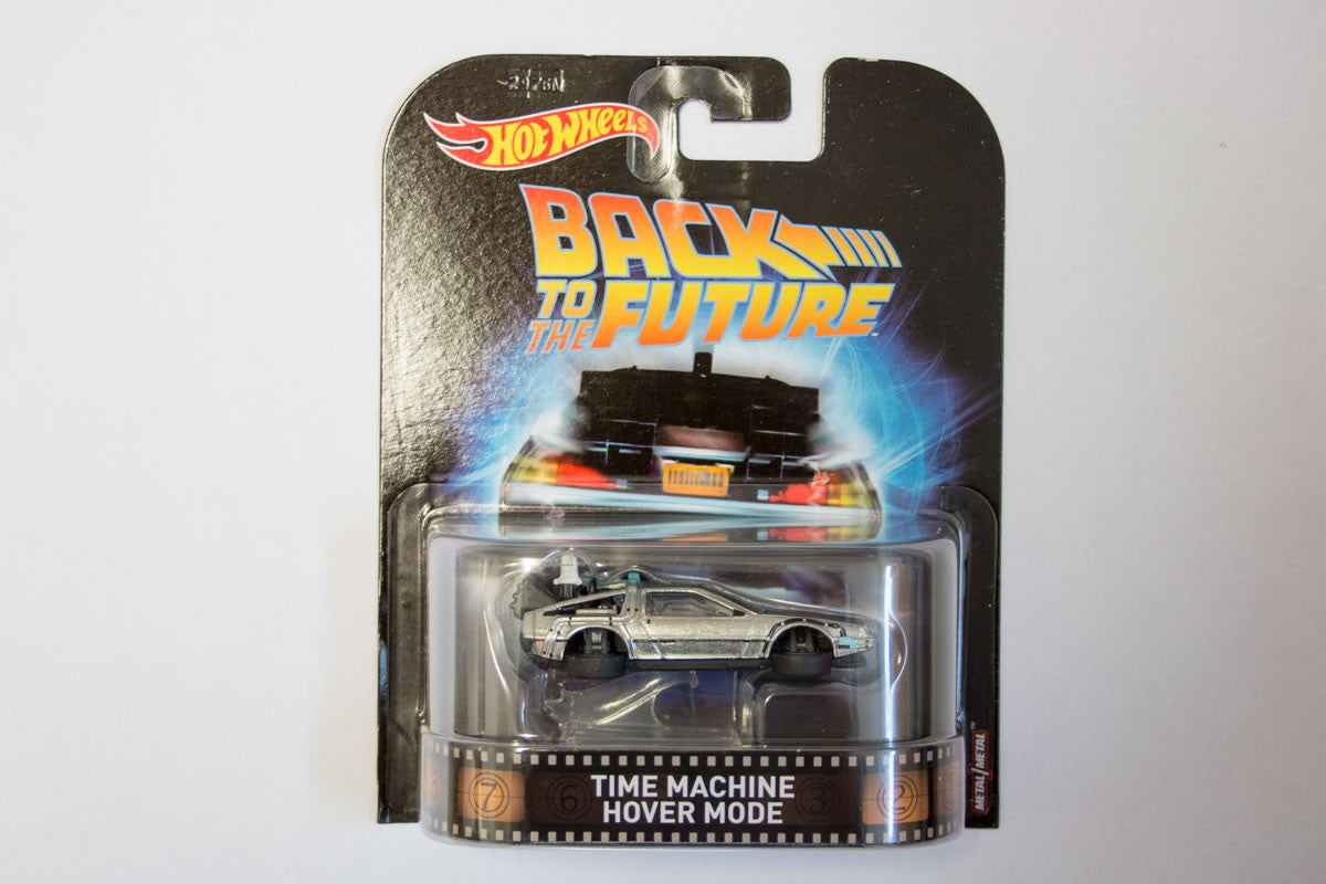 Hot Wheels Retro Entertainment 2017 Mix 1 / Back to the Future - Time Machine Hover Mode