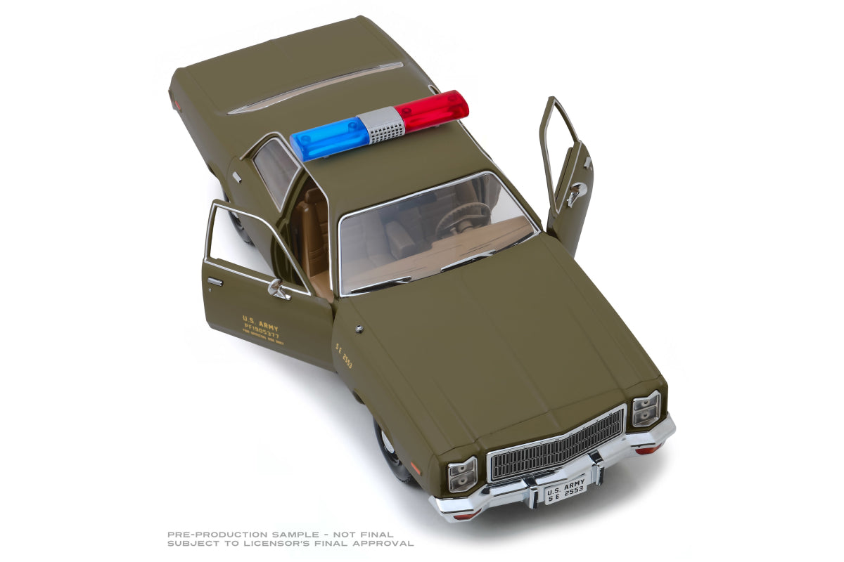 1:18 - The A-Team / 1977 Plymouth Fury U.S. Army Police