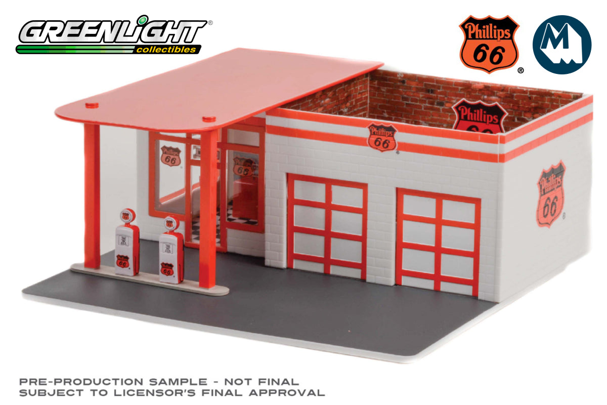 Vintage Gas Station / Phillips 66 (Series 9)