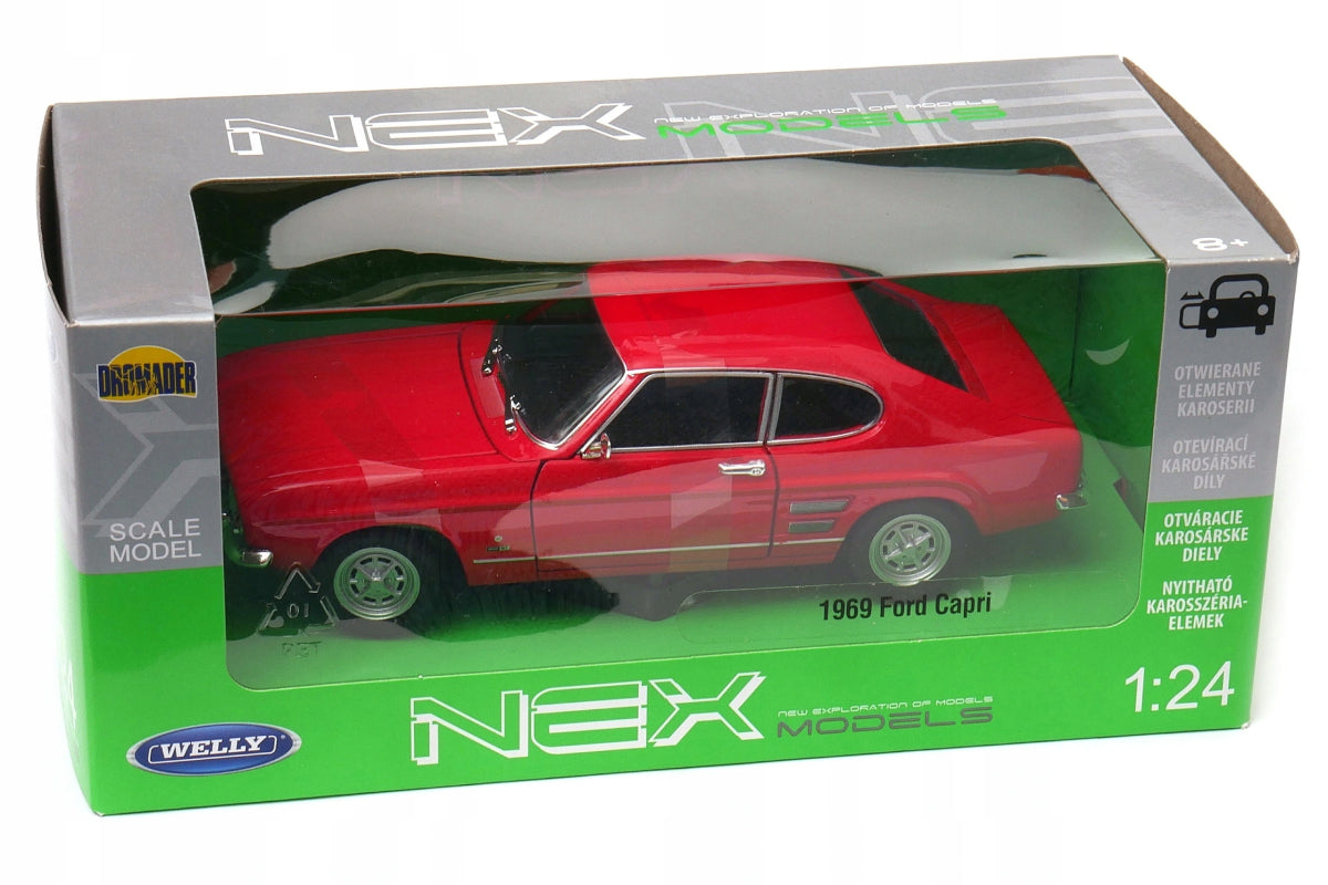 1:24 - 1969 Ford Capri RS (Red)