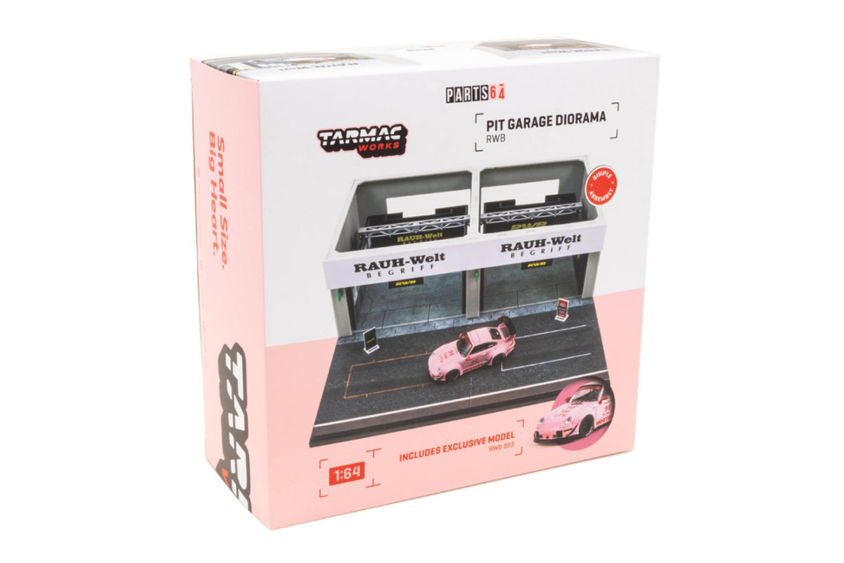 Tarmac Works - 1/64 RWB Pit Garage Diorama