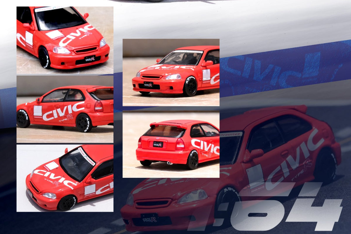 Honda Civic Type R EK9 (Red with Civic Livery)