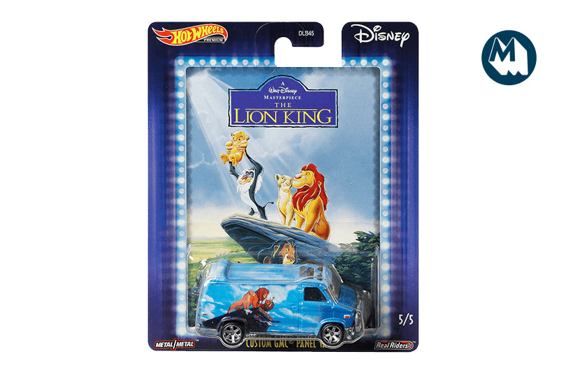 Hot Wheels Pop Culture 2020 Mix 2 Disney / Custom GMC Panel Van - The Lion King