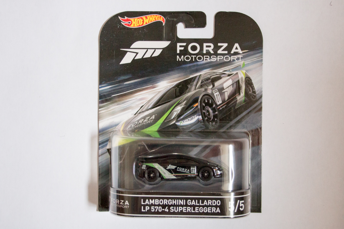 Hot Wheels Retro Entertainment 2016 Mix 4 / Forza - Lamborghini Gallardo LP 570-4 Superleggera