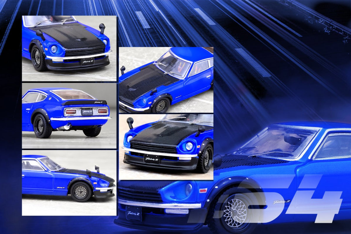 Nissan Fairlady Z S30 (Blue With Carbon Hood)