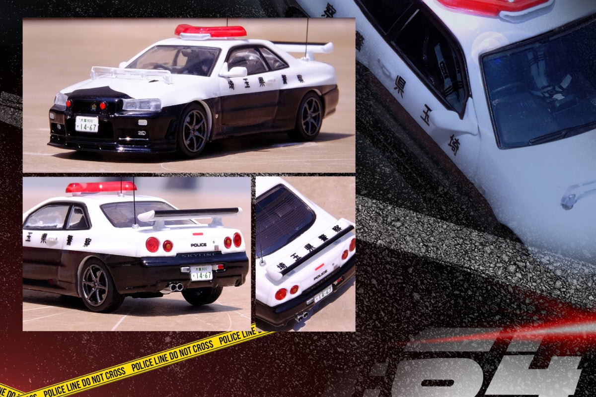Nissan Skyline GT-R (R34) - Saitama-Kenkei Japanese Police Car
