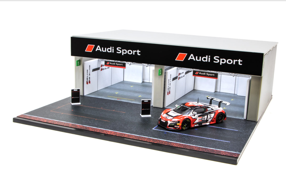 Tarmac Works - 1/64 Audi Sport Pit Garage Diorama