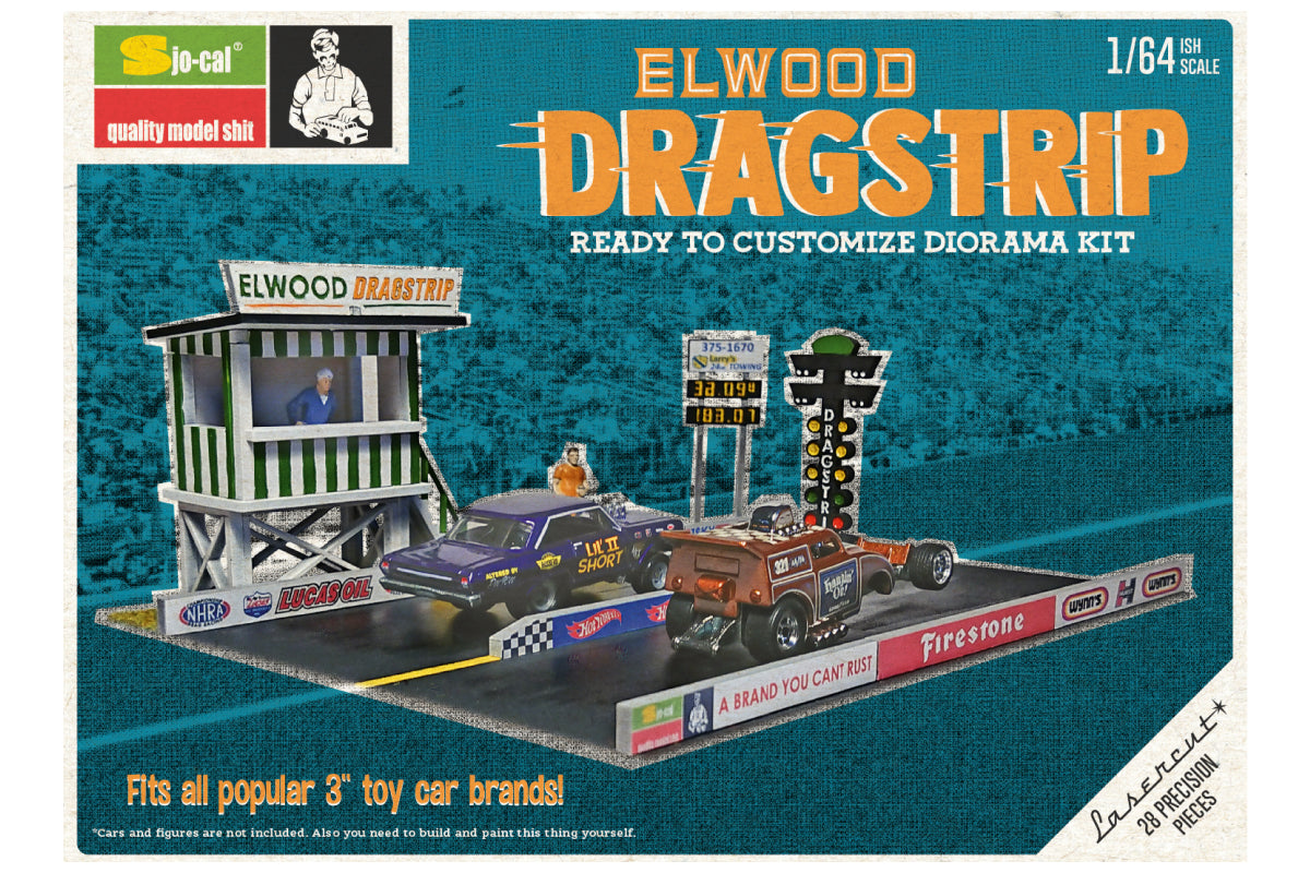 1:64 Diorama Kit - Elwood Dragstrip