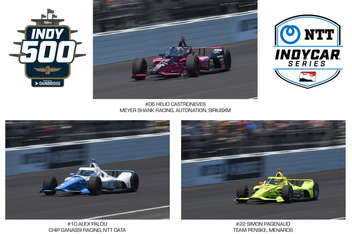 2021 Indianapolis 500 Podium 3-Car Set