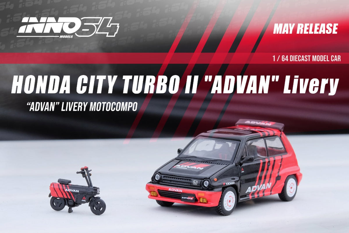 Honda City Turbo II with MOTOCOMPO - ADVAN Livery