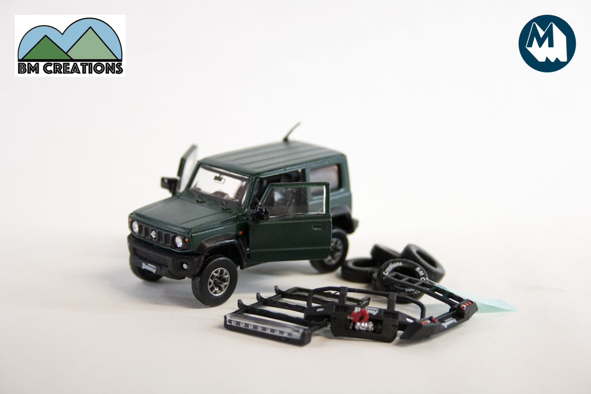 Suzuki Jimny (JB74) - Matte Green with Accessories Pack