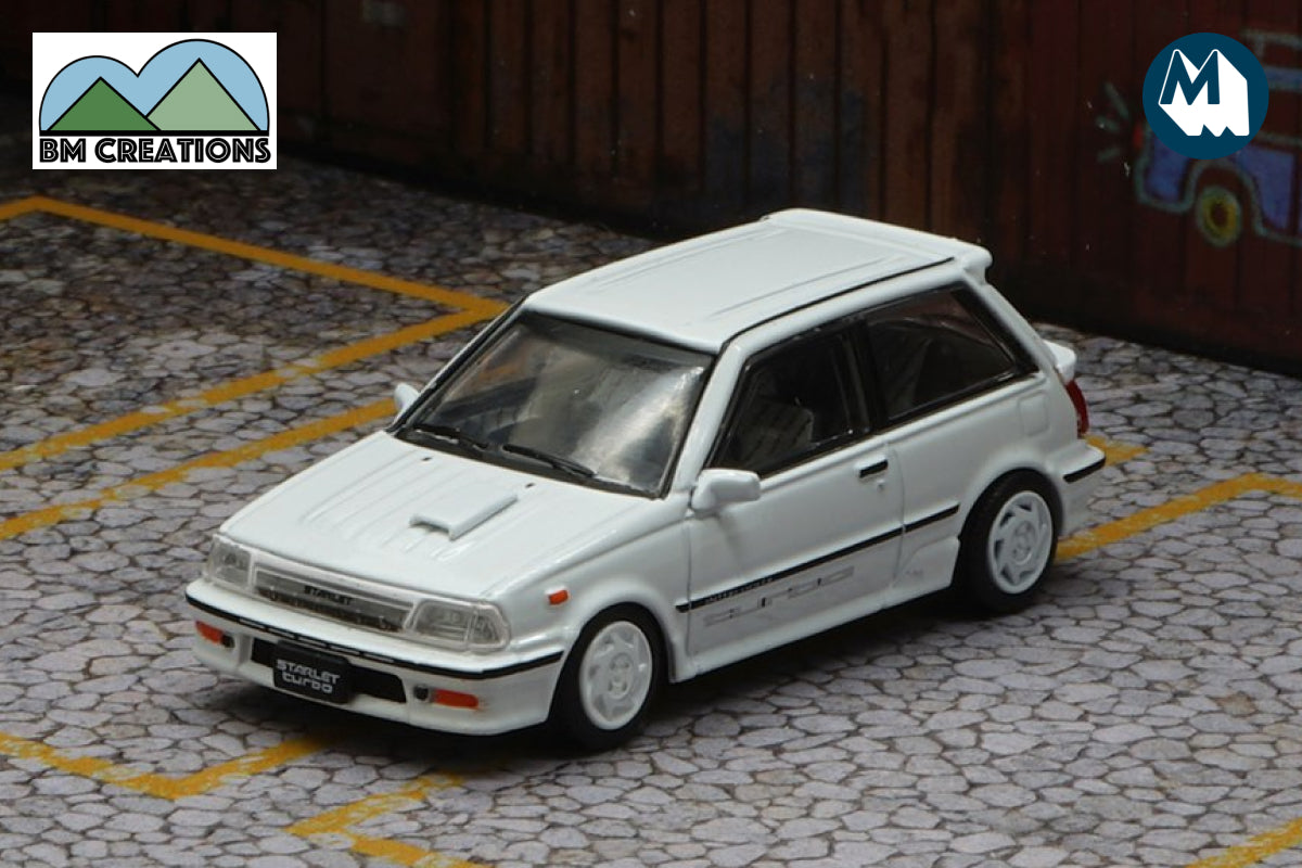Toyota 1988 Starlet Turbo S EP71 (White)