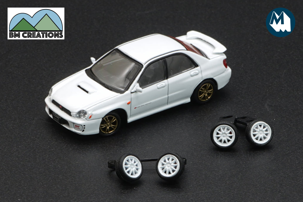 Subaru 2001 Impreza WRX STi (White)