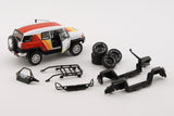 Toyota FJ Cruiser with stickers and accessories (White)