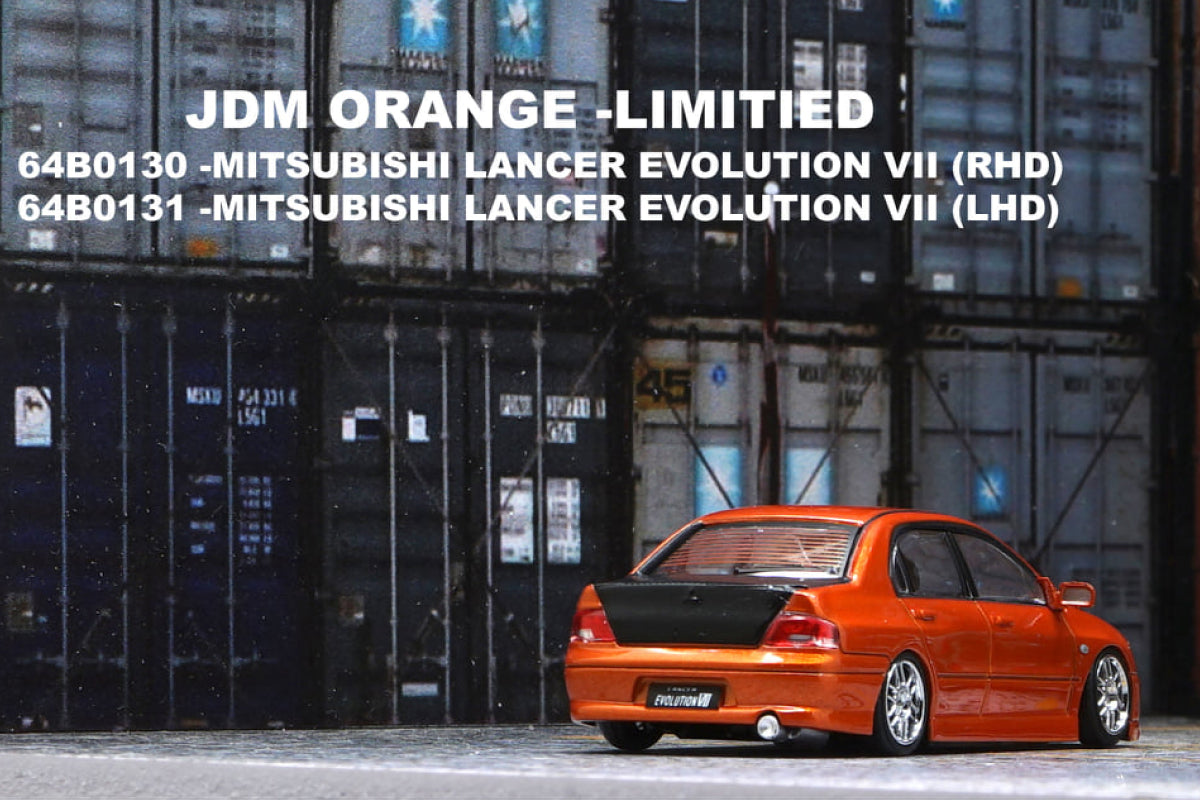 Mitsubishi Lancer Evolution VII (Custom Orange)