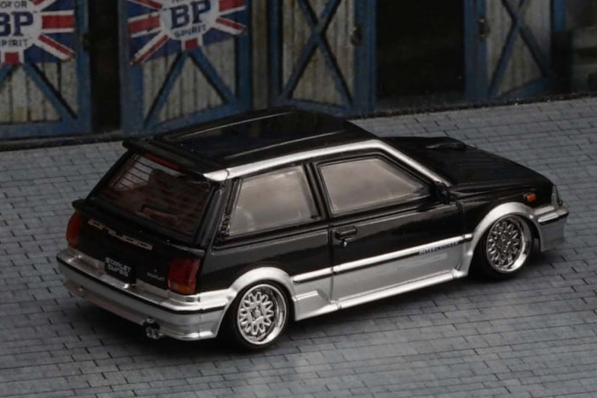 Toyota EP71 Starlet Turbo S 1998 (Black & Silver)