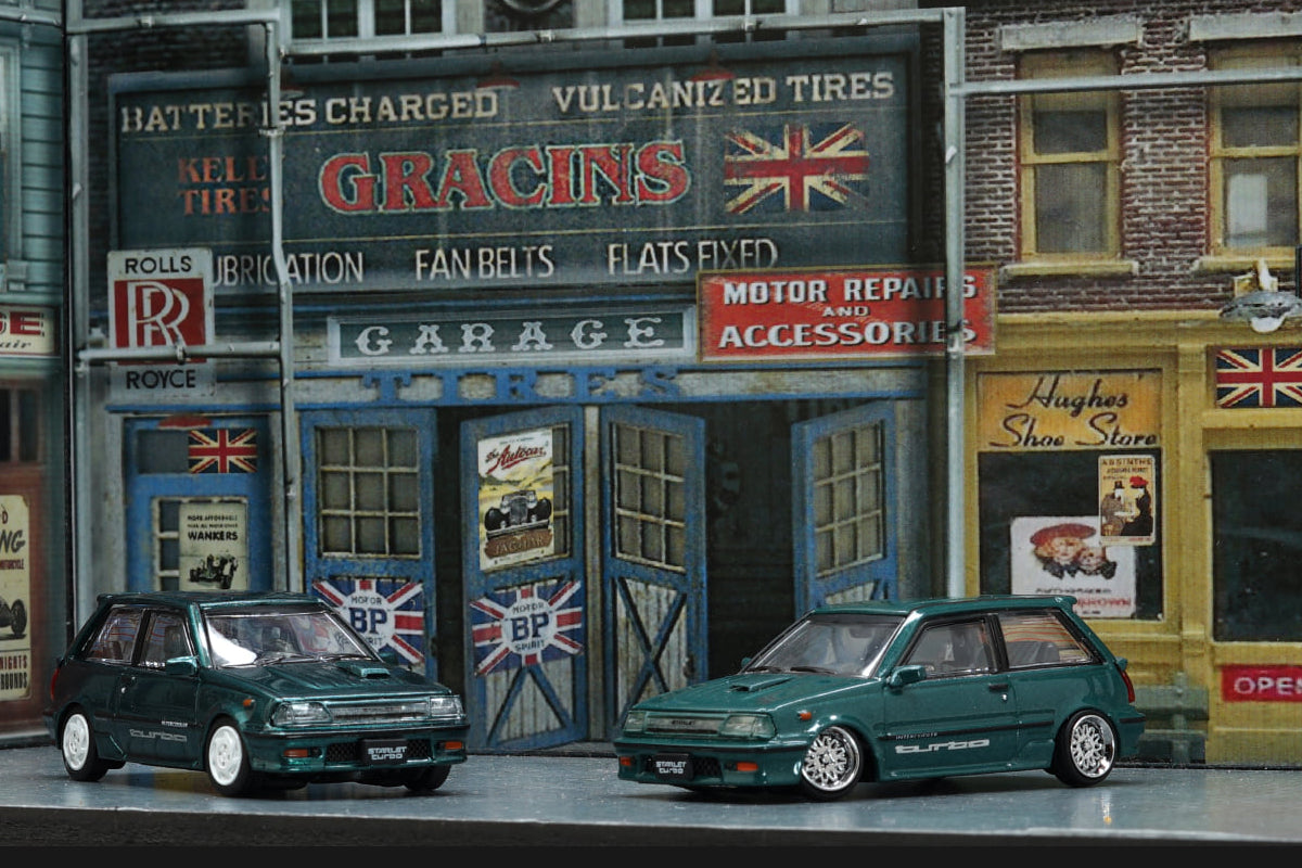 Toyota 1988 Starlet Turbo S EP71 (Green)