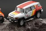 Toyota FJ Cruiser with stickers and accessories (White)