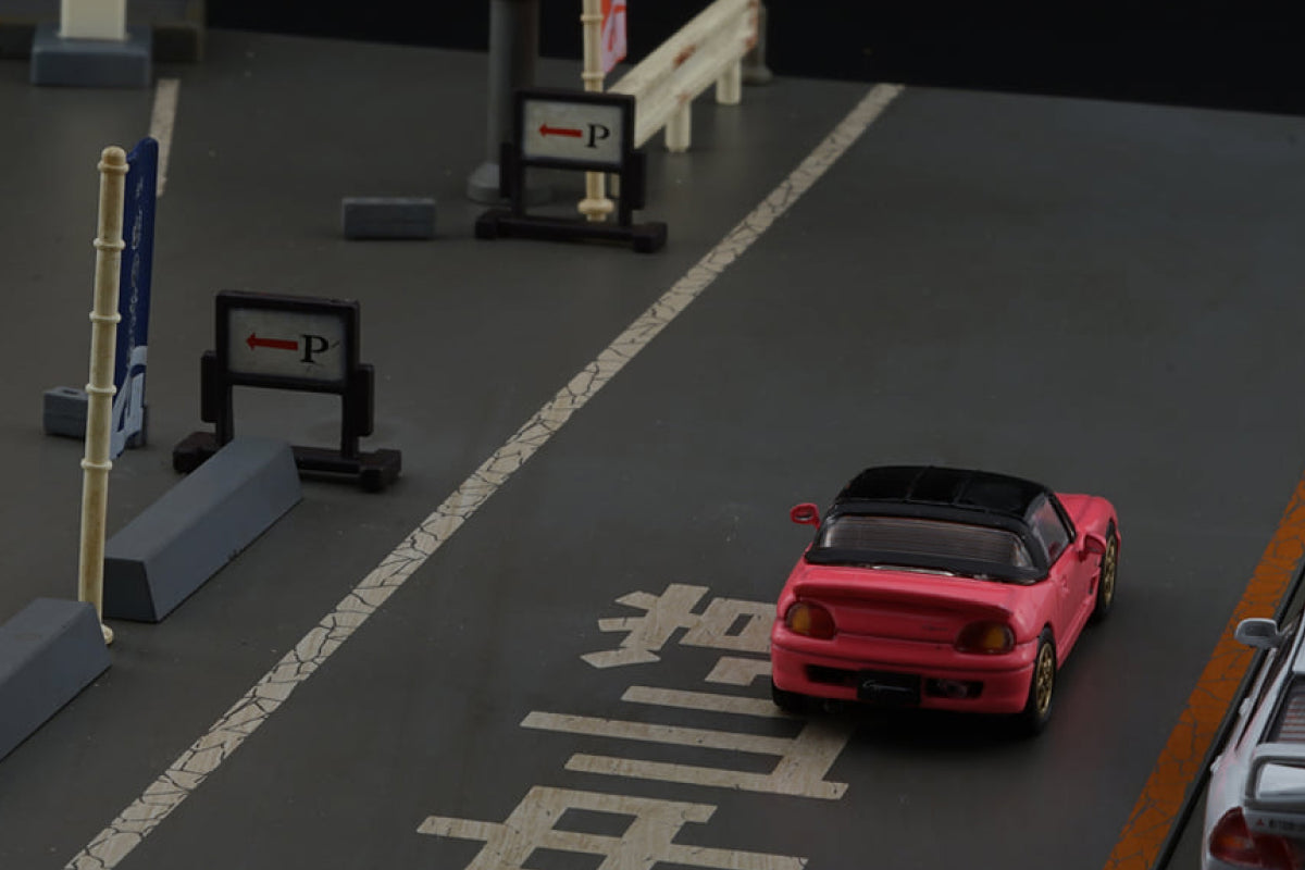 Suzuki Cappuccino with figure (Pink)