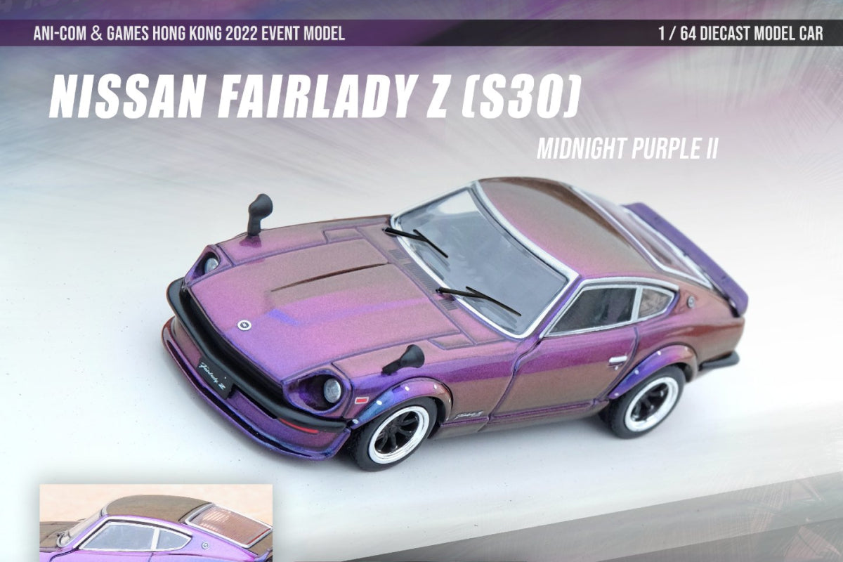 Nissan Fairlady Z (S30) - Hong Kong Ani-Com & Games 2022 Event Special (Midnight Purple II)