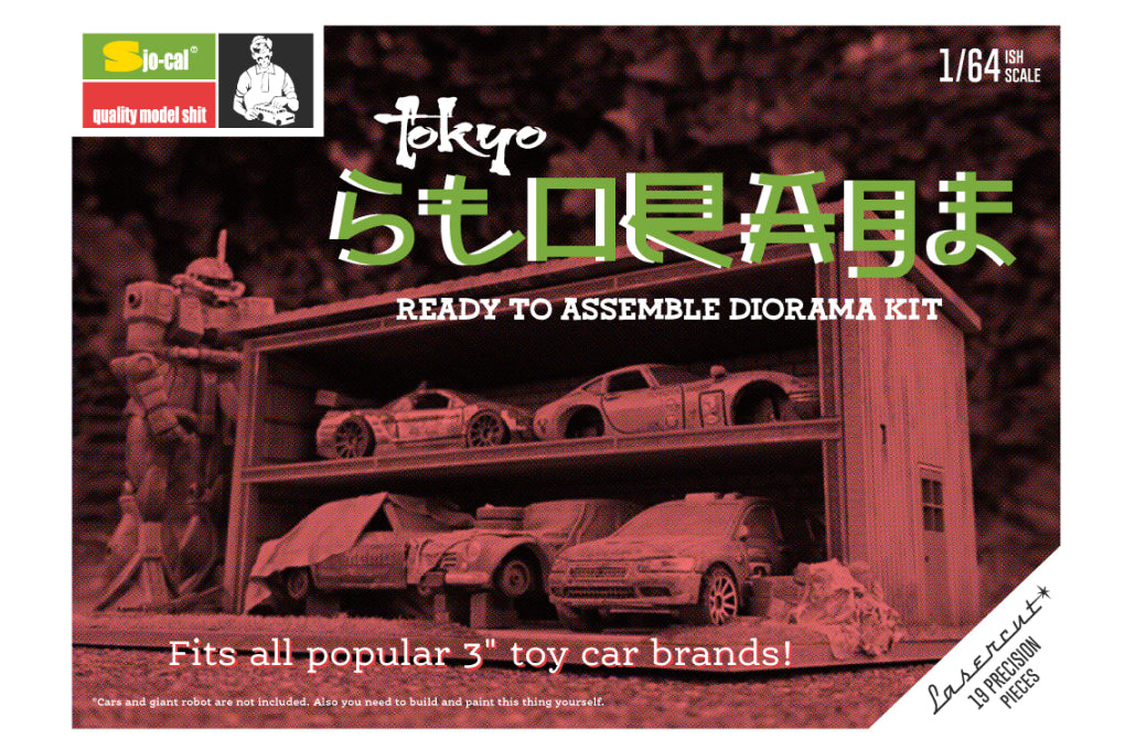 1:64 Diorama Kit - Tokyo Storage