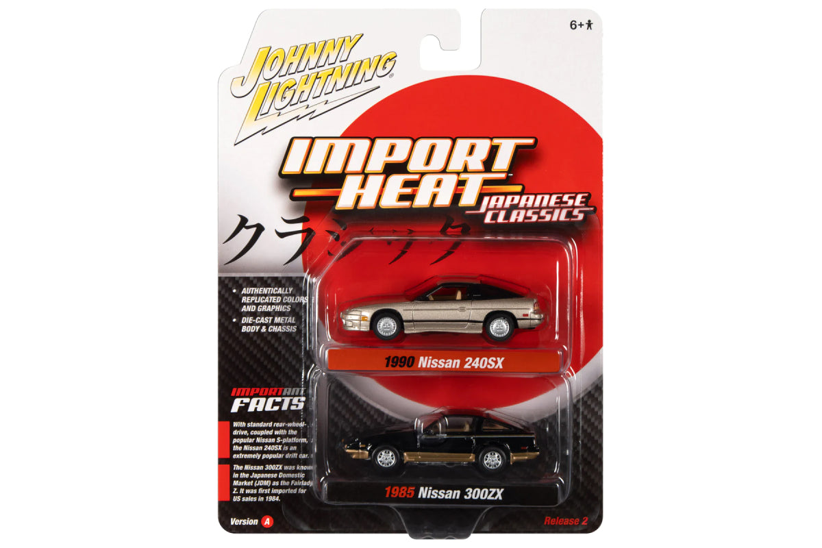 1990 Nissan 240SX / 1985 Nissan Fairlady 300ZX - Import Heat/Japan Classics (Version A)