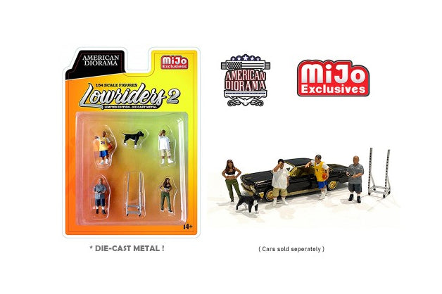 1:64 American Diorama Lowriders 2 Set (AD-76461)
