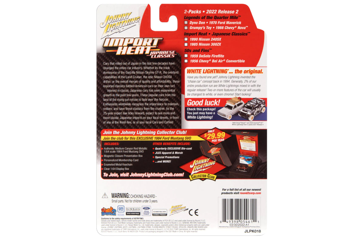 1990 Nissan 240SX / 1985 Nissan Fairlady 300ZX - Import Heat/Japan Classics (Version A)