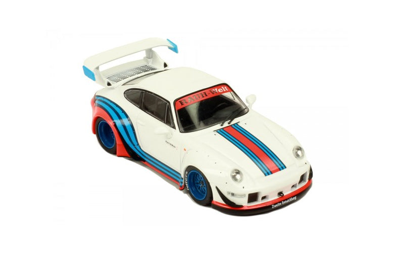 1:43 - RWB 993 (White with Martini Stripes)