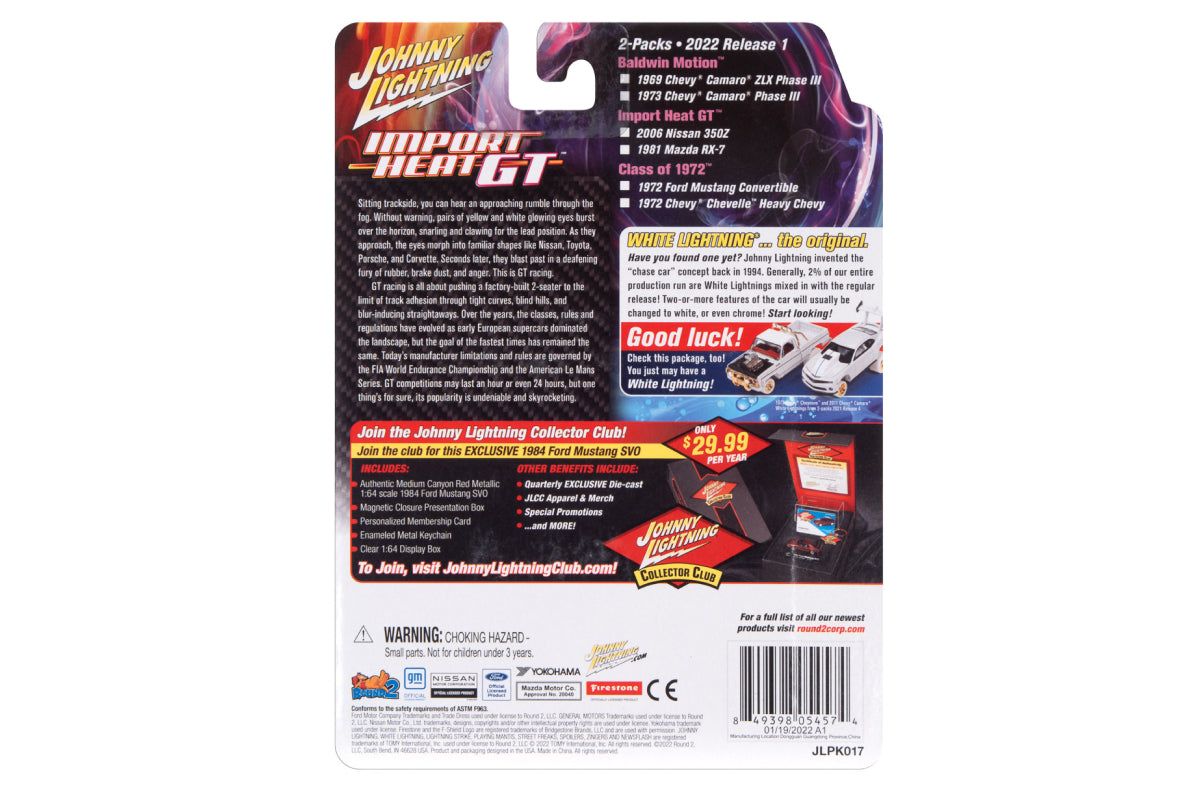 2006 Nissan 350Z / 1981 Mazda RX-7 - Import Heat (Version B)