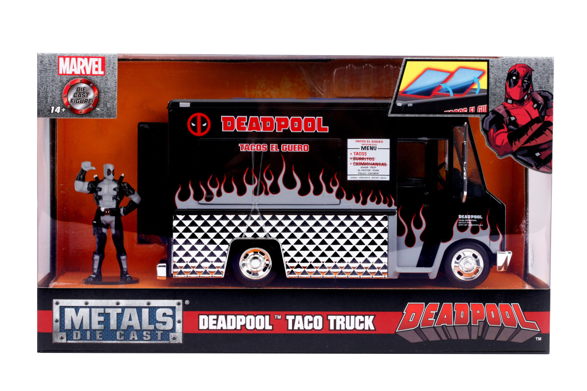1:24 - Deadpool / Tacos El Guero Truck with figure