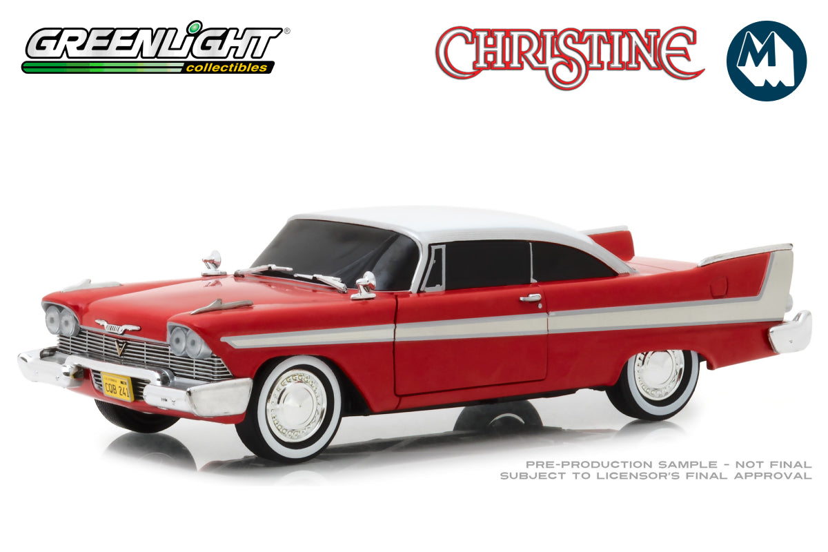1:24 - Christine / 1958 Plymouth Fury (Evil Version with Blacked Out Windows)
