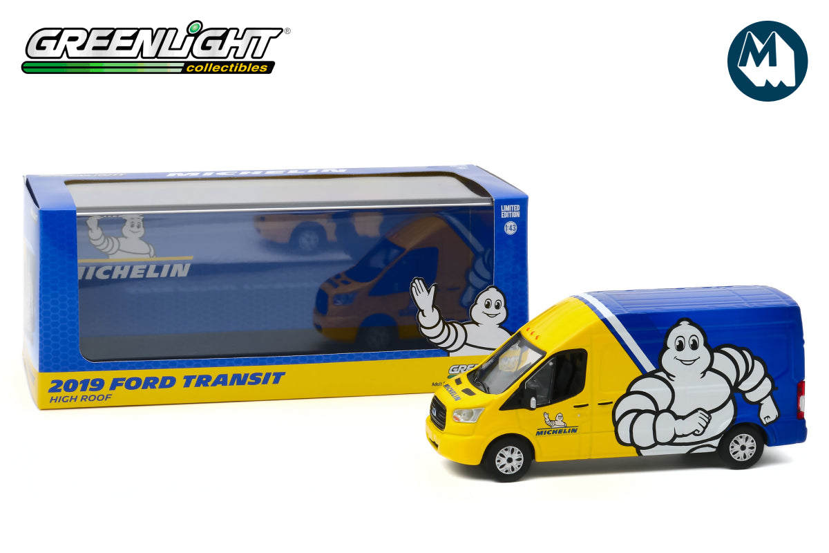 1:43 - 2019 Ford Transit LWB High Roof (Michelin Tyres)