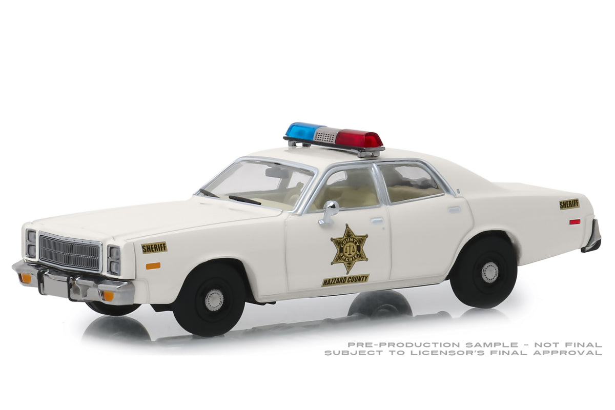 1:43 - Hazzard County Sheriff  / 1977 Plymouth Fury