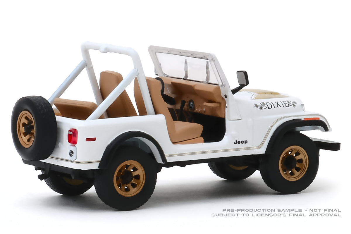 1:43 - Dukes of Hazzard / 1979 Jeep CJ-7 Golden Eagle "Dixie"