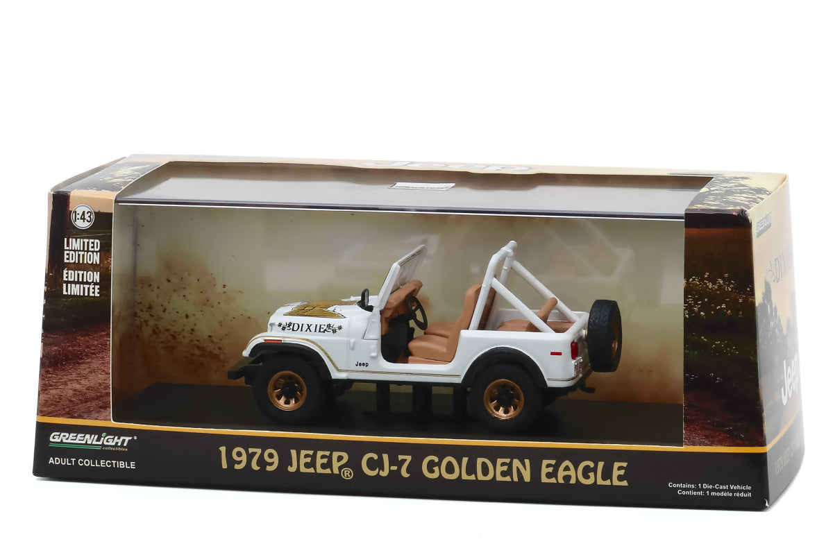 1:43 - Dukes of Hazzard / 1979 Jeep CJ-7 Golden Eagle "Dixie"